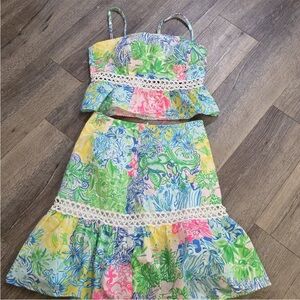 Lilly Pulitzer Set in Cheek to Cheek - 00 PERFECT